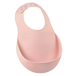 Bavoir Silicone Old Pink