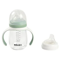 Biberon D'Apprentissage 2 En 1 210 Ml Sage Green