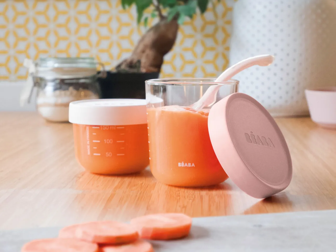 Coffret De 2 Portions Verre 150 Ml Pink / 250 Ml Old Pink