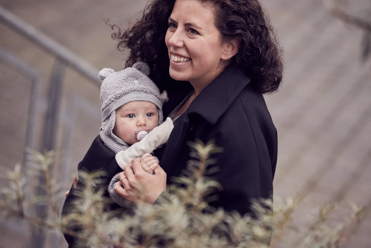 Coussinet Et Bavoir Coton Organique Pour Porte Bébé Najell X