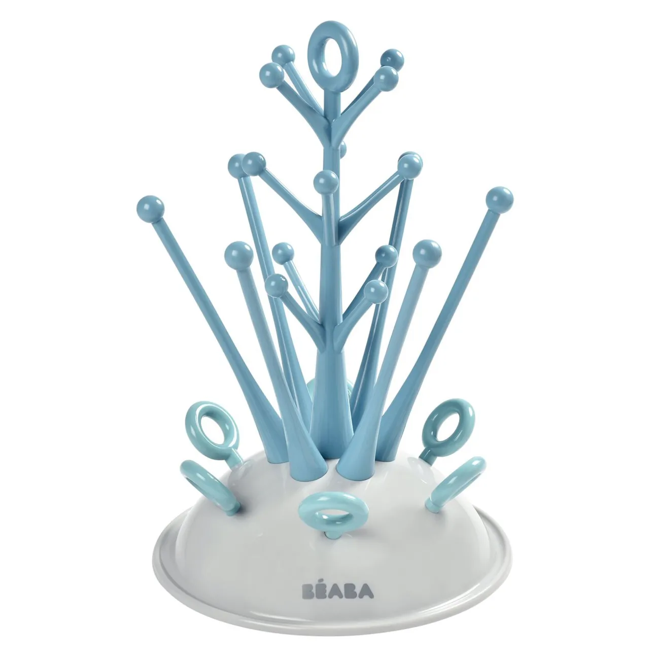 Egoutte-Biberons Arbre Blue