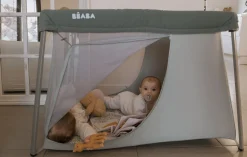 Lit Parapluie 3 En 1 Eazy Sleep Mineral Grey