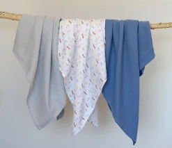 Lot De 3 Langes En Coton Paris