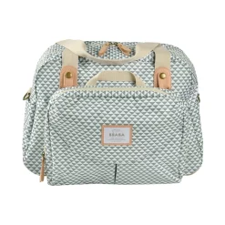 Sac A Langer Geneve Ii Play Print Sage Green