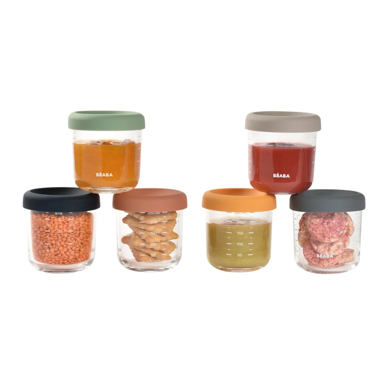 Set 6 Portions Verre 250 Ml