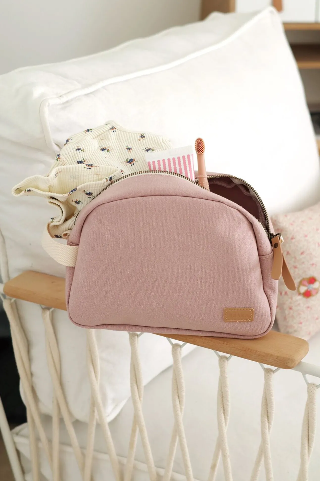 Trousse De Toilette Dusty Rose